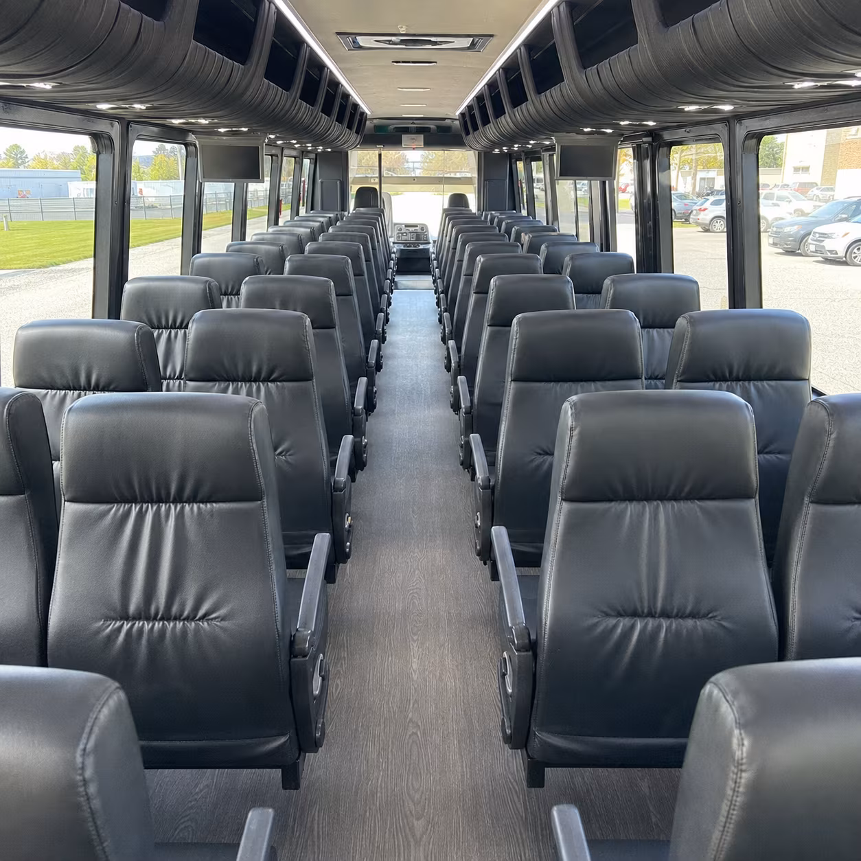 indio employee transportation onboard seating