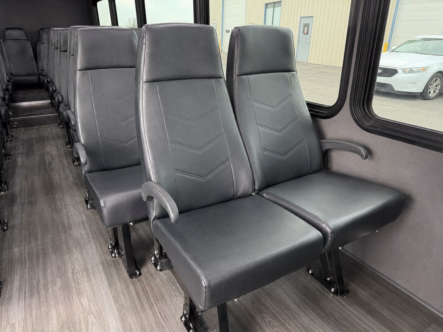 indio school event transportation onboard seating