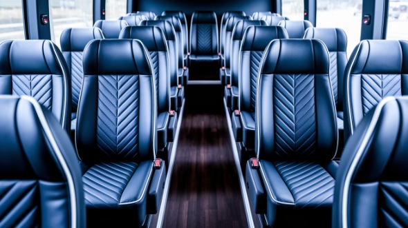 15 passenger minibus inside