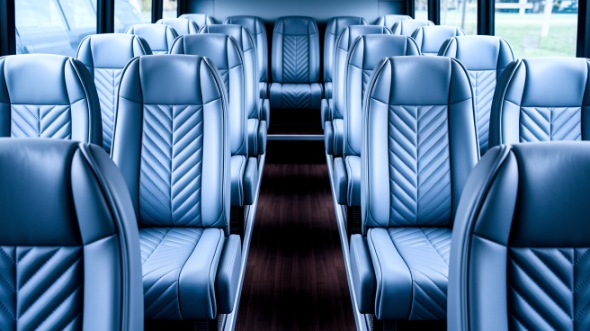 25 passenger minibus interior