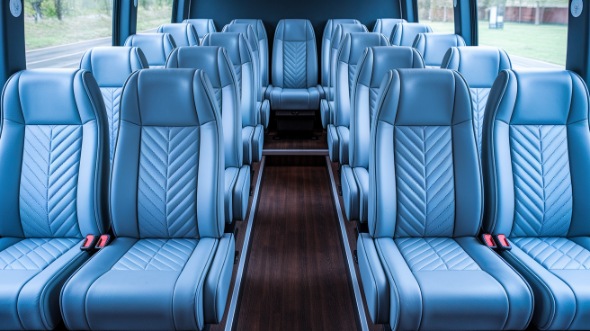 28 passenger minibus inside temecula