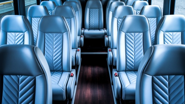 28 passenger minibus interior