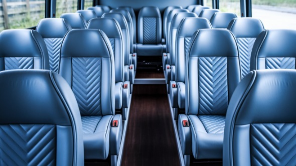 35 passenger minibus inside