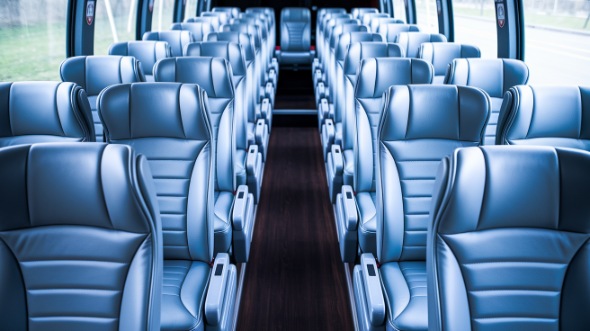 56 passenger charter bus interior cathedral city