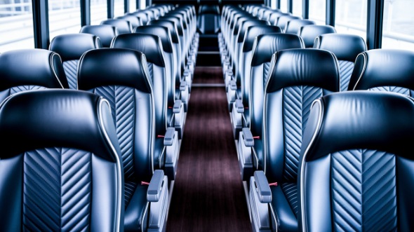 56 passenger charter bus rental