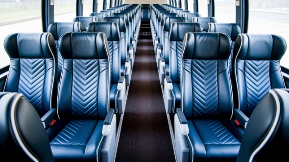 indio 54 passenger charter bus rental